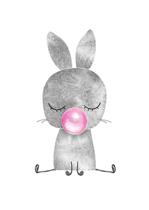 Poster Bubblegum Rabbit